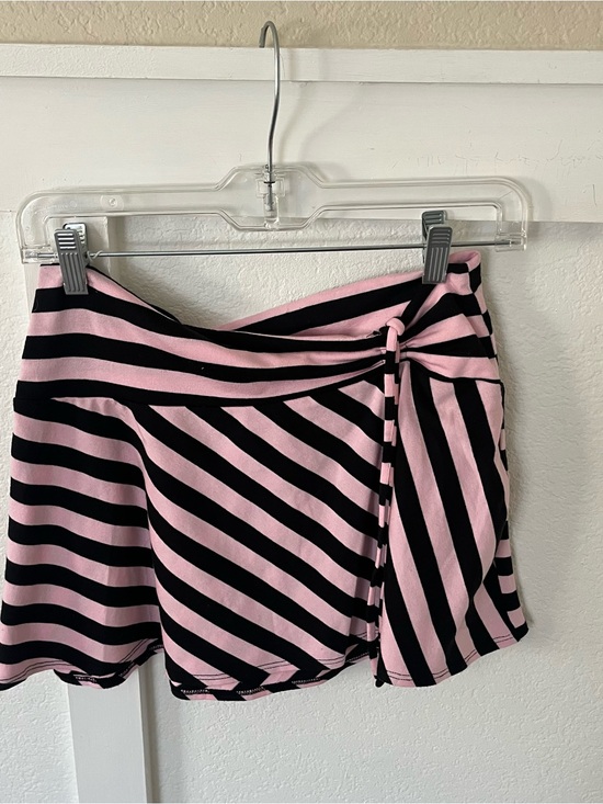 Tracy Evans Dresses & Skirts - Vintage Tracy Evans Women's Large Striped 90s Mini Skirt